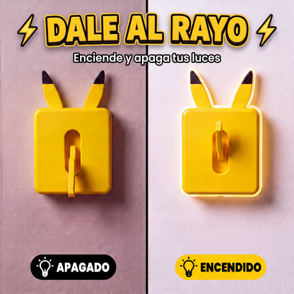 Interruptor Decorativo 3D Rayo Amarillo