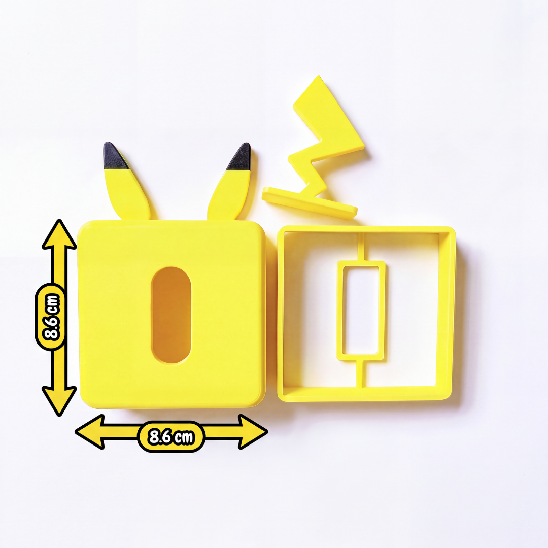 Interruptor Decorativo 3D Rayo Amarillo